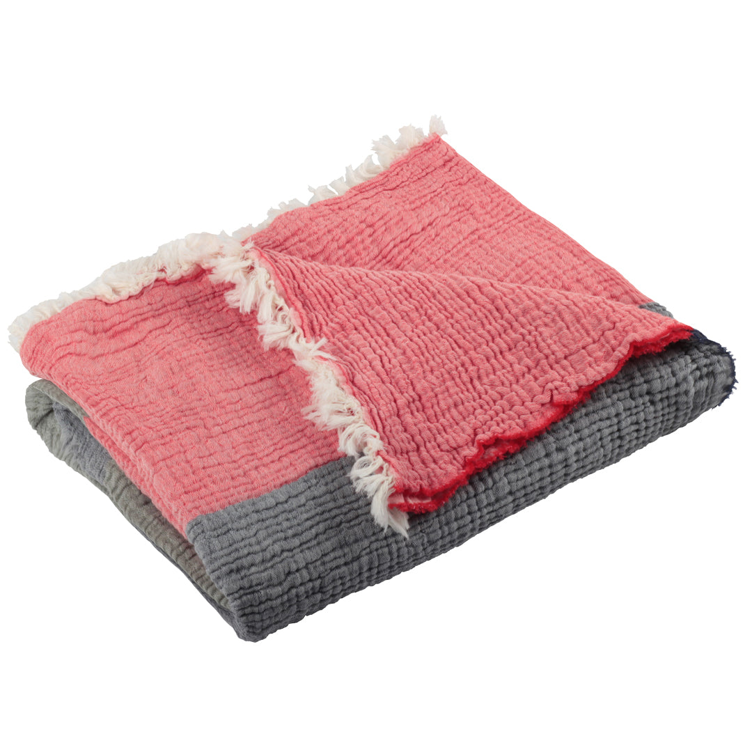 Clyde 100% Cotton TV Blanket | Throw | Knee Blanket | 130X170CM