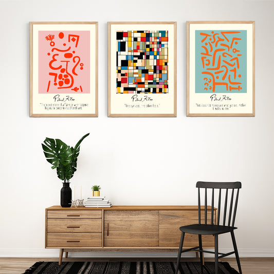 Paul Klee 3'lü Seti
