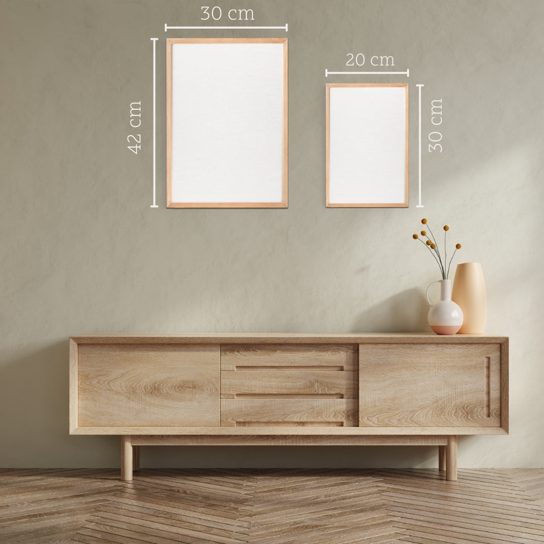 5'li Kanvas Tablo Set