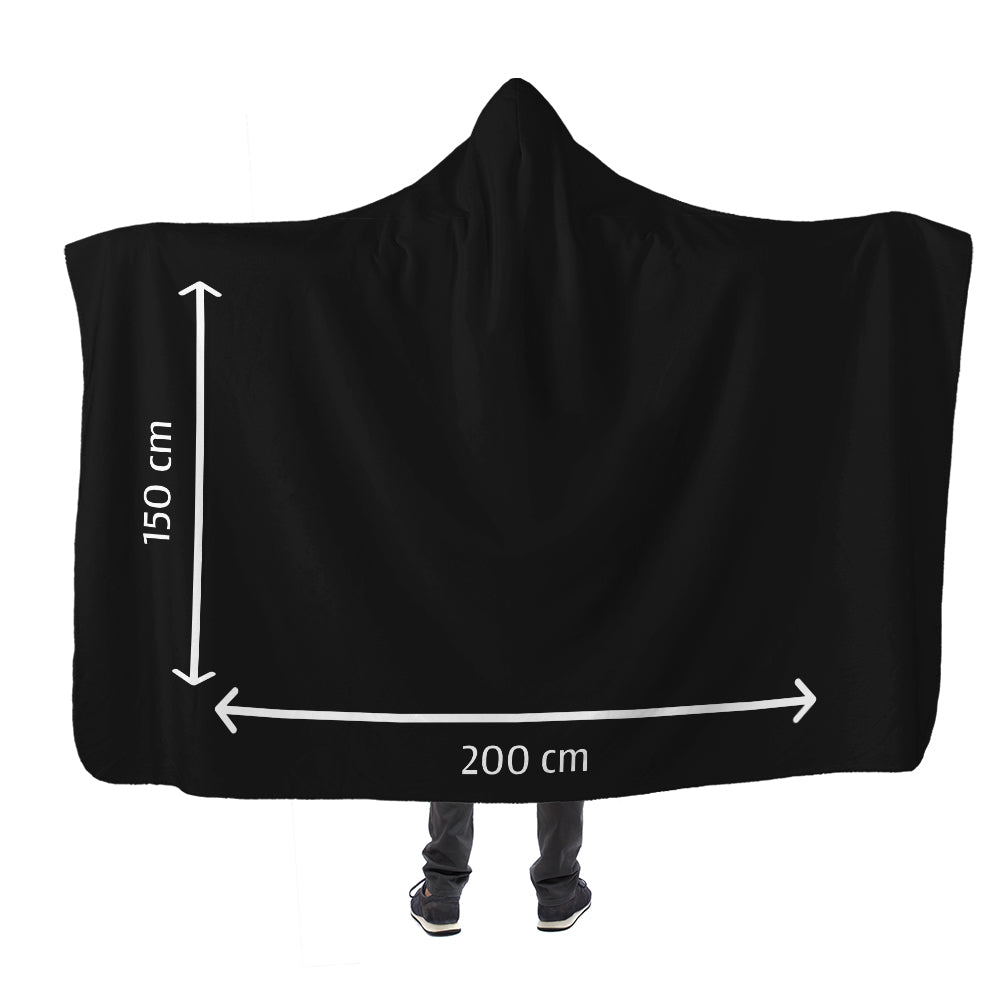 Japanese Wave Hooded Blanket