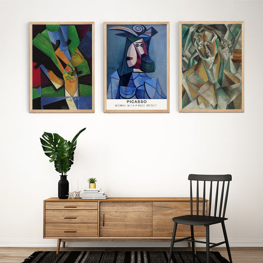 Pablo Picasso Kübizm 3'lü Set