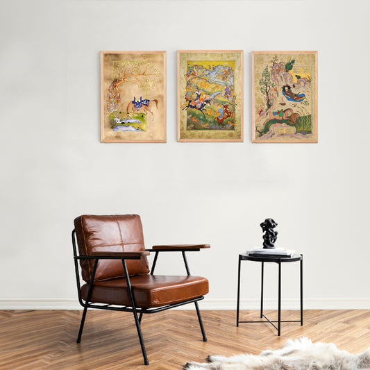 Destan 3'lü Kanvas Set