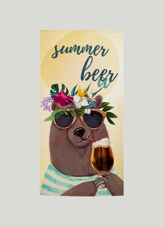 Summer Beer Plaj Havlusu