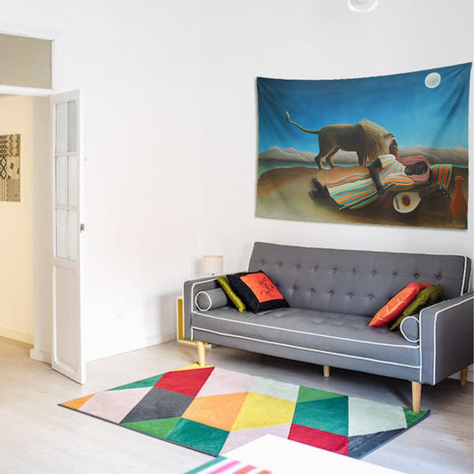 Sleeping Gypsy-Henri Rousseau Wall Covering