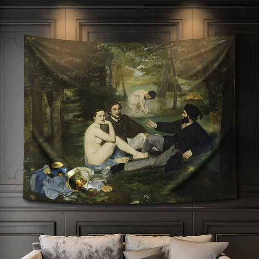 The Luncheon on the Grass, 1863 - Luncheon on the Grass, 1863 - Wall Covering - 130cm x 100cm - 'Édouard Manet