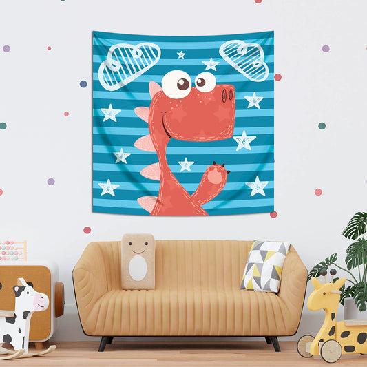 Sweet Dino Wall Covering - 130cm x 130cm- Kids Room