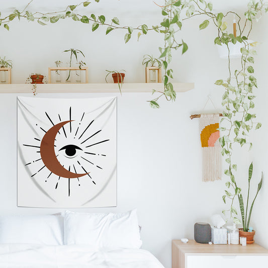 Sunny Moon -Sunny Moon - Wall Covering - 130cm x 130cm