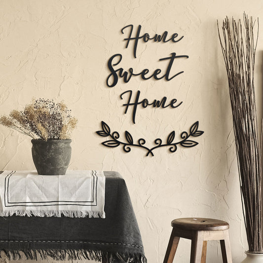 Home Sweet Home Metal Wall Decoration