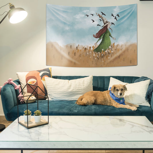 Girl - Wall Covering - 150cm x 100cm