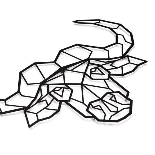 Bull Head Metal Wall Decoration