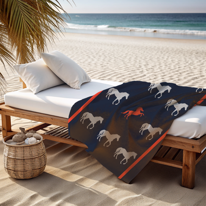 Vintage Dragon Beach Towel