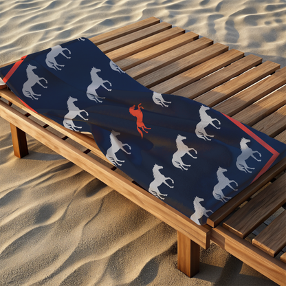 Vintage Dragon Beach Towel