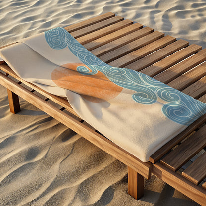 Almond Blossom Beach Towel