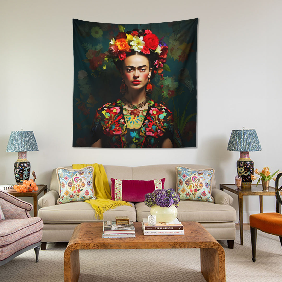 Frida Duvar Örtüsü - 100x100 cm