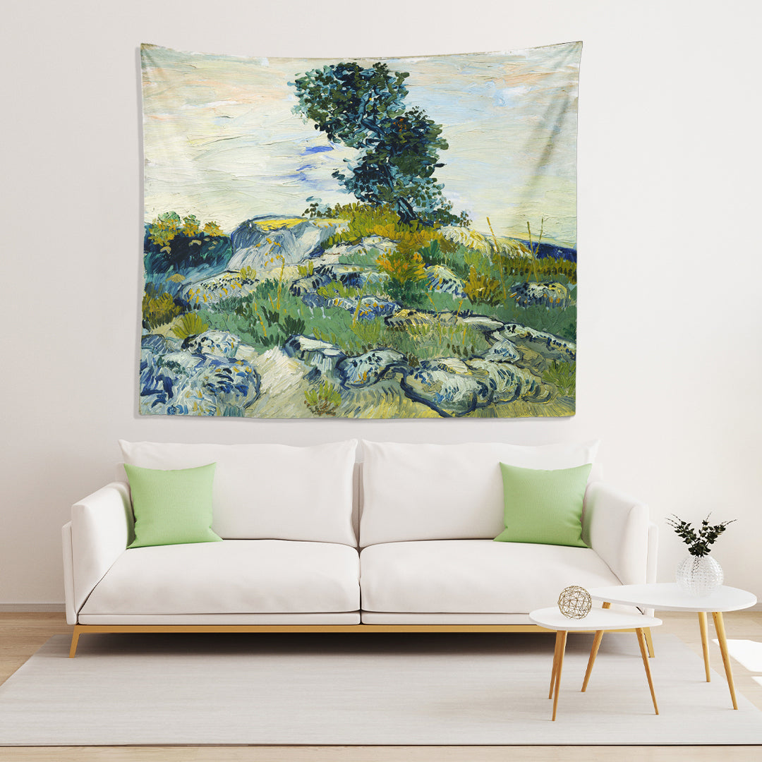 Almond Blossom,Van Gogh- Almond Blossom Wall Covering - 150cm x 130cm, 70cm x 50cm 