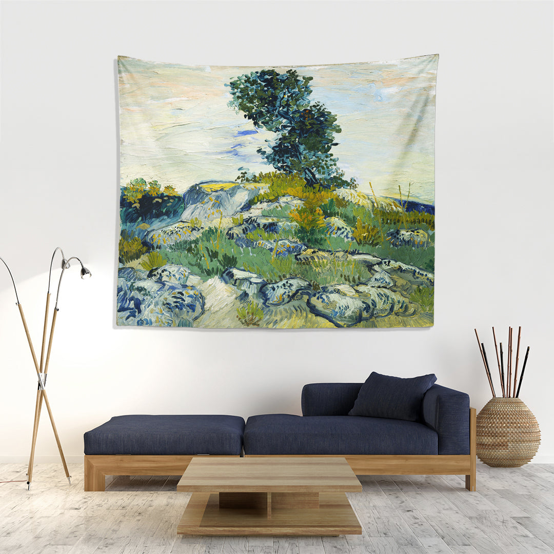 Almond Blossom,Van Gogh- Almond Blossom Wall Covering - 150cm x 130cm, 70cm x 50cm 