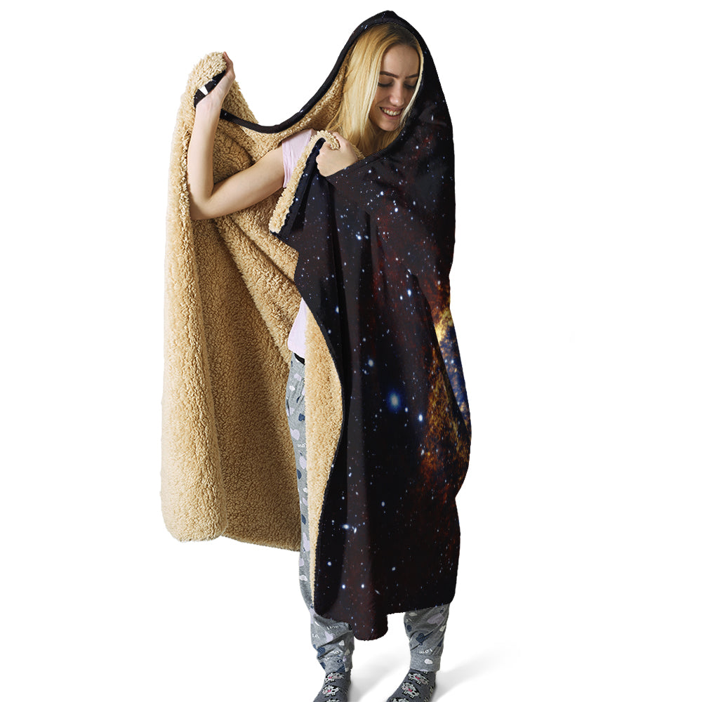 Helix Nebula Hooded Blanket