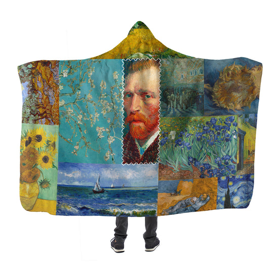 World Art Hooded Blanket 