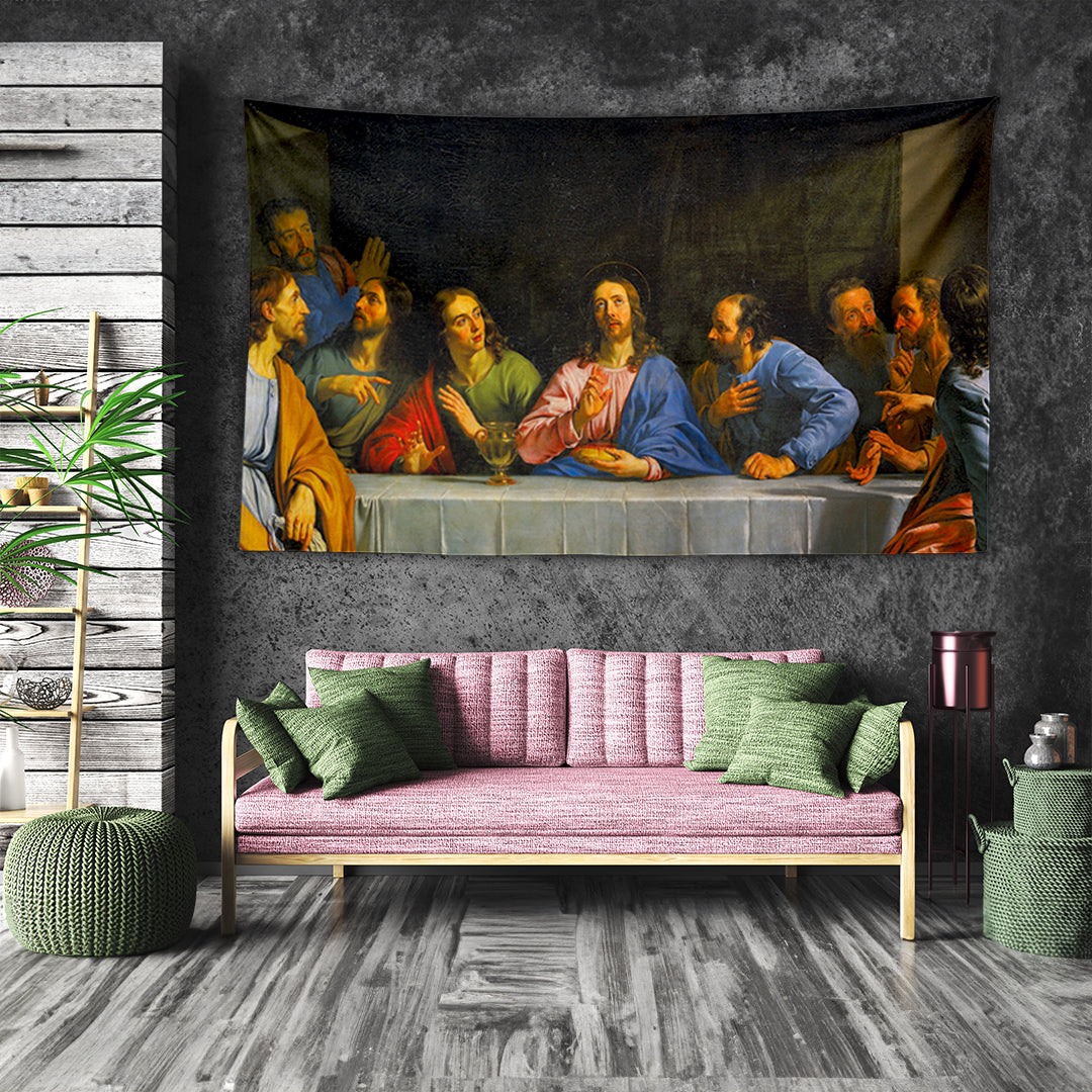 The Last Supper - Son Akşam Yemeği -Duvar Örtüsü - 150cm x 90cm