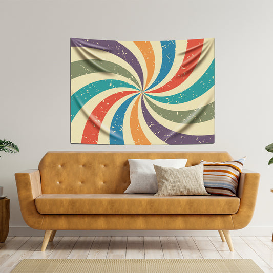 Spiral Colors - Spiral Renkler - Duvar Örtüsü - 150cm x 110cm