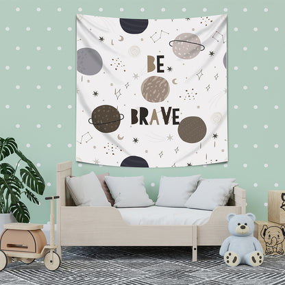 Be Brave - Be brave - Wall Covering - 130cm x 130cm - Kids Room