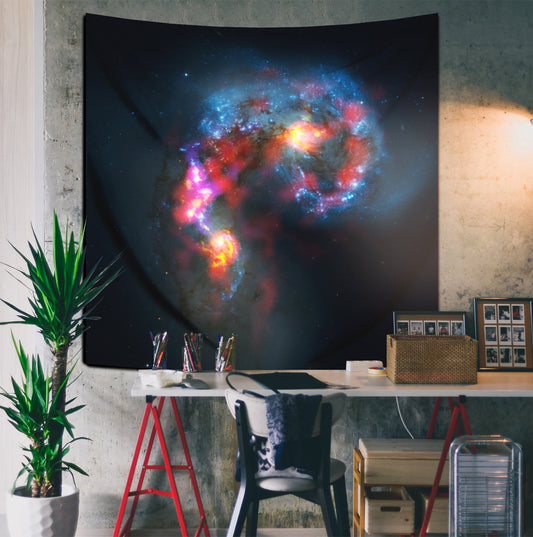 Antennae Galaxies Wall Covering - 150cm x 150cm