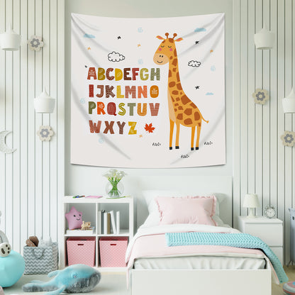 Giraffe Wall Covering x 128cm x 126cm - Kids Room