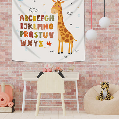 Giraffe Wall Covering x 128cm x 126cm - Kids Room