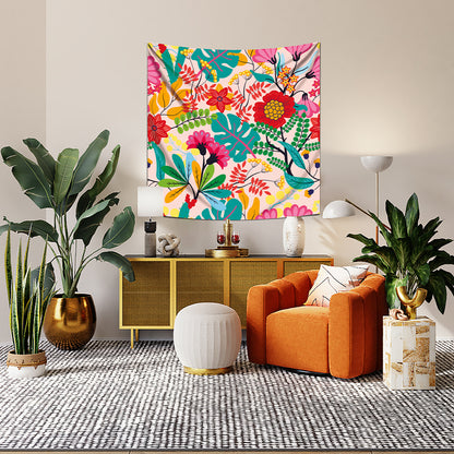 Exotic Flower - Exotic Flower - Wall Covering - 130cm x 130cm 