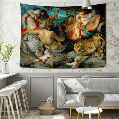 The Four Continents, 1612 - Wall Covering - 130cm x 100cm - Peter Paul Rubens
