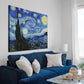 The Starry Night Kanvas Tablo