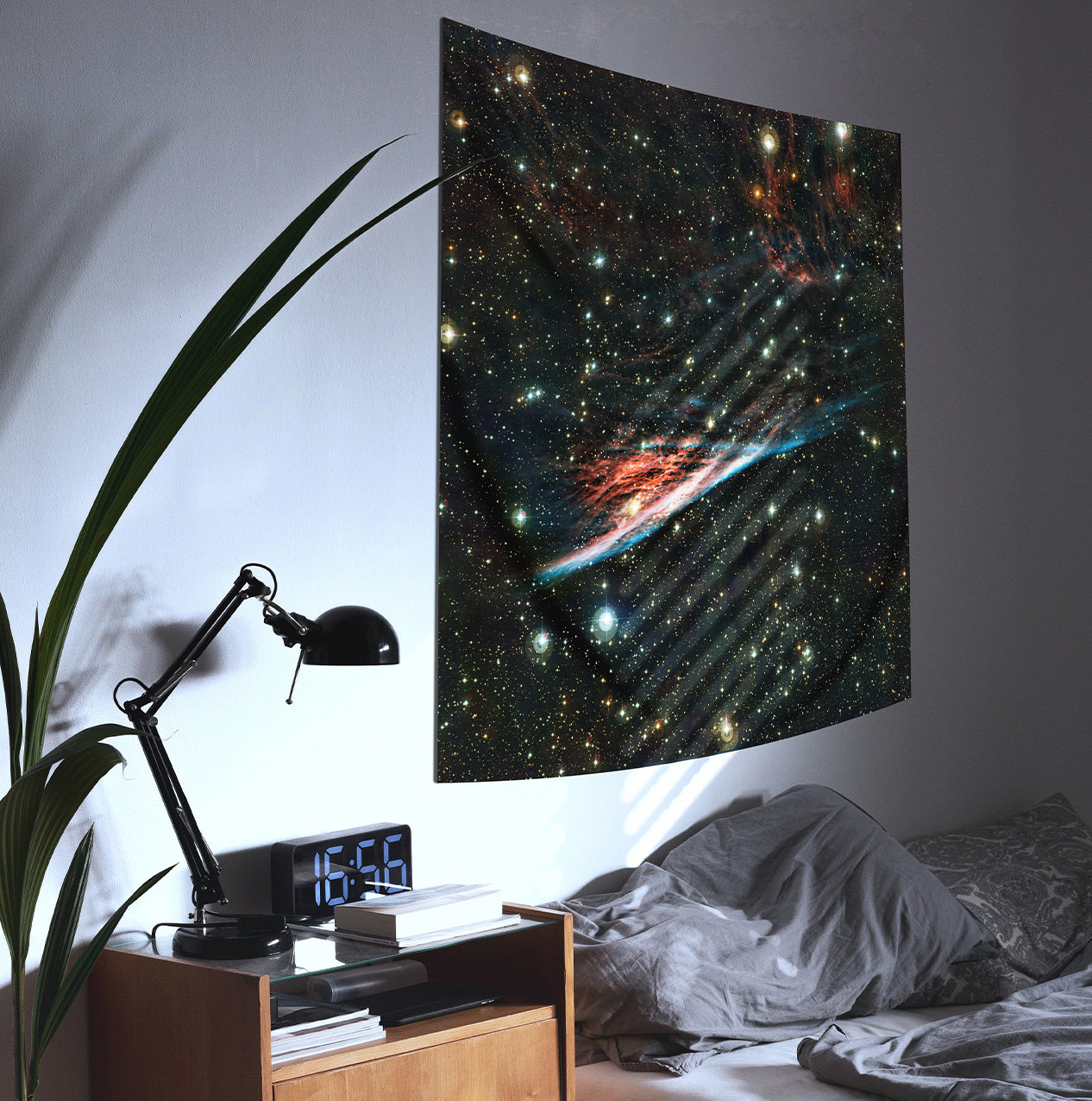 The Pencil Nebula  Duvar Örtüsü - 150cm x 150cm