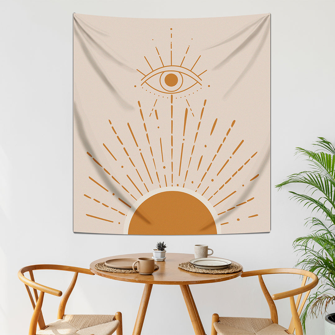 Sun - güneş - Duvar Örtüsü -130cm x 150cm