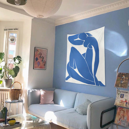 Blue Nude II - Blue Nude II - Wall Covering - 130cm x 150cm - H. Matisse 