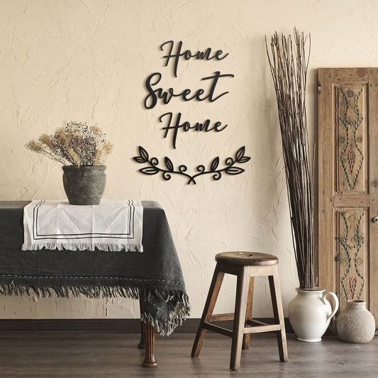 Home Sweet Home Metal Wall Decoration