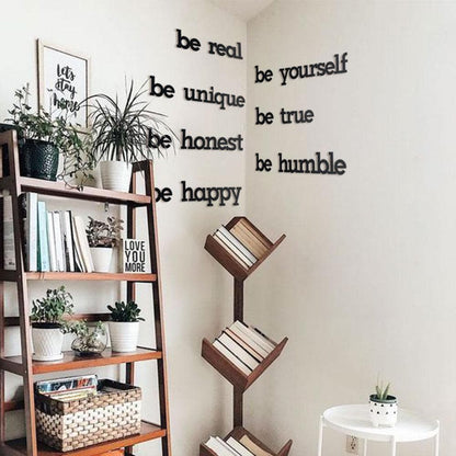 Be Yourself Metal Wall Decor