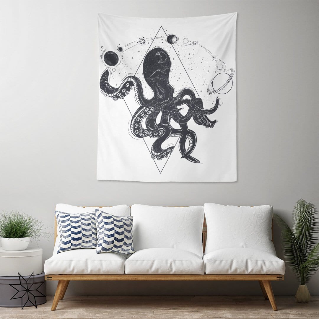 WALLHANG | Cosmic Octopus | Duvar Örtüsü | wallhang.com.tr