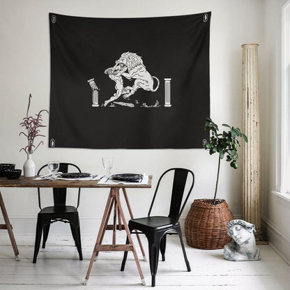 WALLHANG | Heracles & Lion | Duvar Örtüsü | wallhang.com.tr