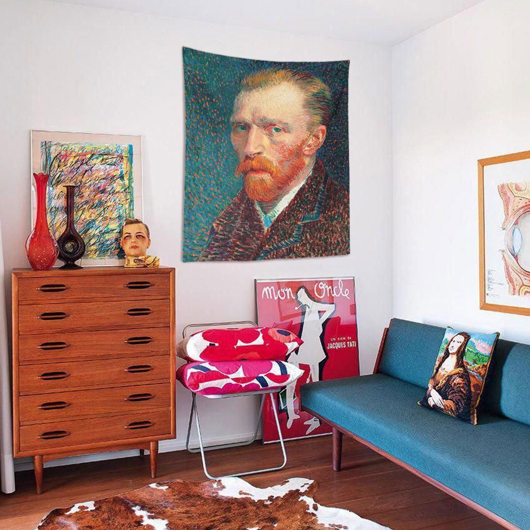 WALLHANG | Vincent van Gogh’s Self-Portrait | Duvar Örtüsü | wallhang.com.tr
