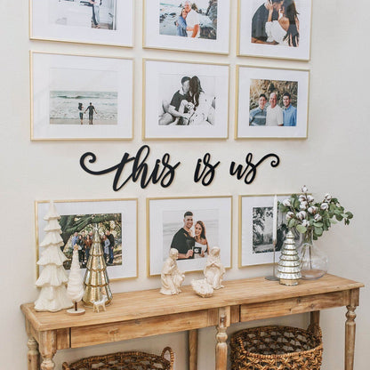 This Is Us Metal Wall Decor